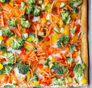 Puff Pastry Veggie Pizza