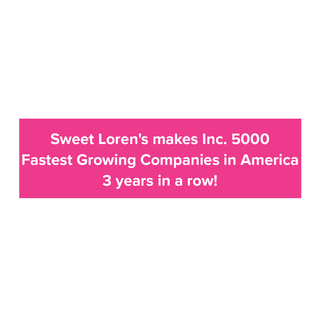 Sweet Loren’s Ranks No.1077 on the 2021 Inc. 5000