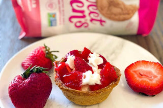 Strawberry Shortcake Cookie Cups