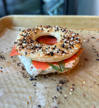 Lox Everything Puff Pastry Bagels