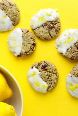 Oatmeal Cranberry Lemon Cookies