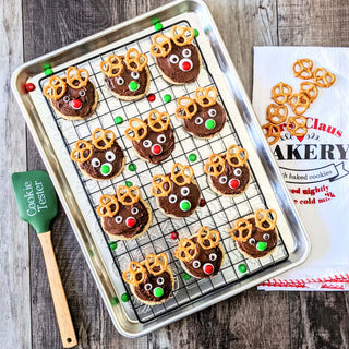 Reindeer Sugar Cookies