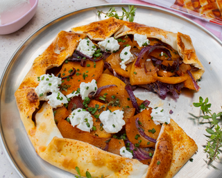 Butternut Squash & Goat Cheese Galette