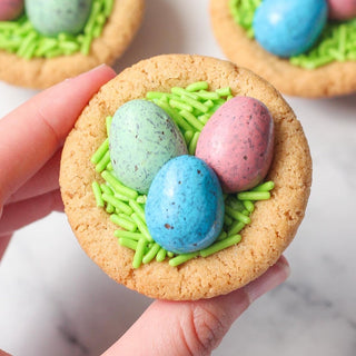 Sugar Cookie Egg Nests