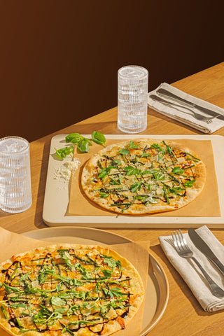 Arugula, Gruyere & Balsamic Pizza