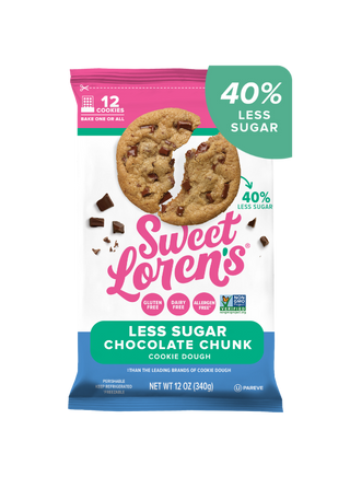 Less Sugar Chocolate Chunk Cookie Dough View 1