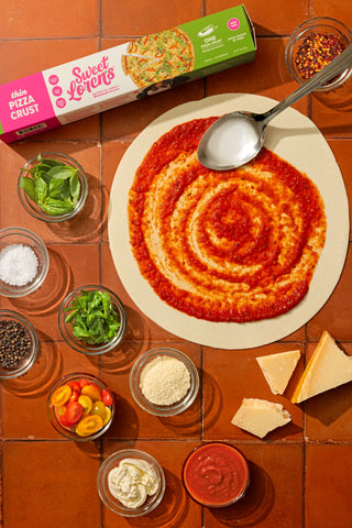 Thin Pizza Crust View 2